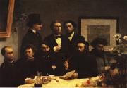 Henri Fantin-Latour Around the Table oil painting artist